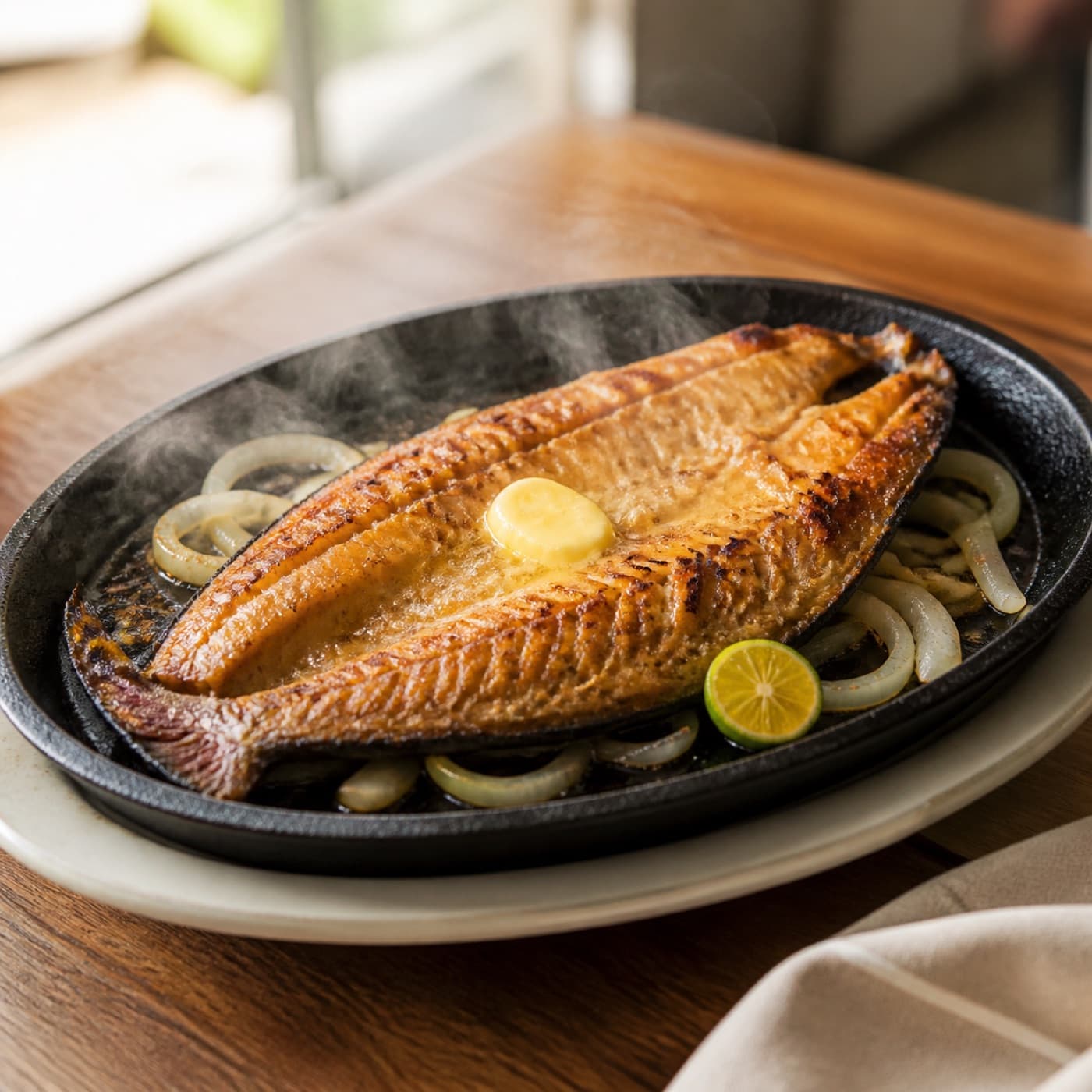 Sizzling Bangus Belly