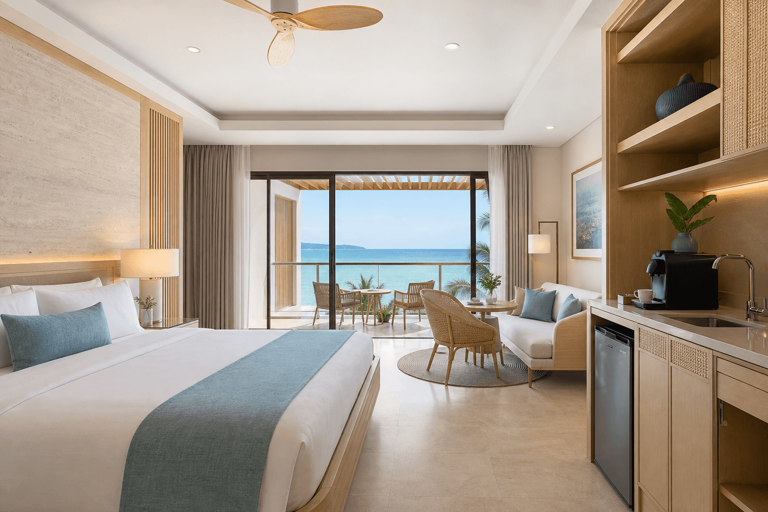 Ocean View Suite interior